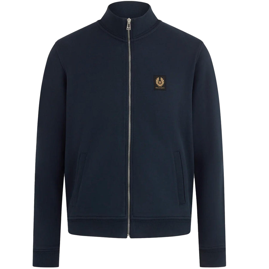Belstaff Full Zip Sweatshirt — Dark Ink