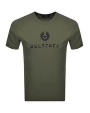 belstaff green Signature T Shirt Surplus
