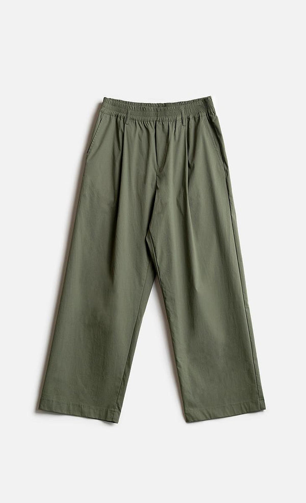 Wooden Big Osaka Pant — Verde / Nero Homme-WOODEN-Industrie