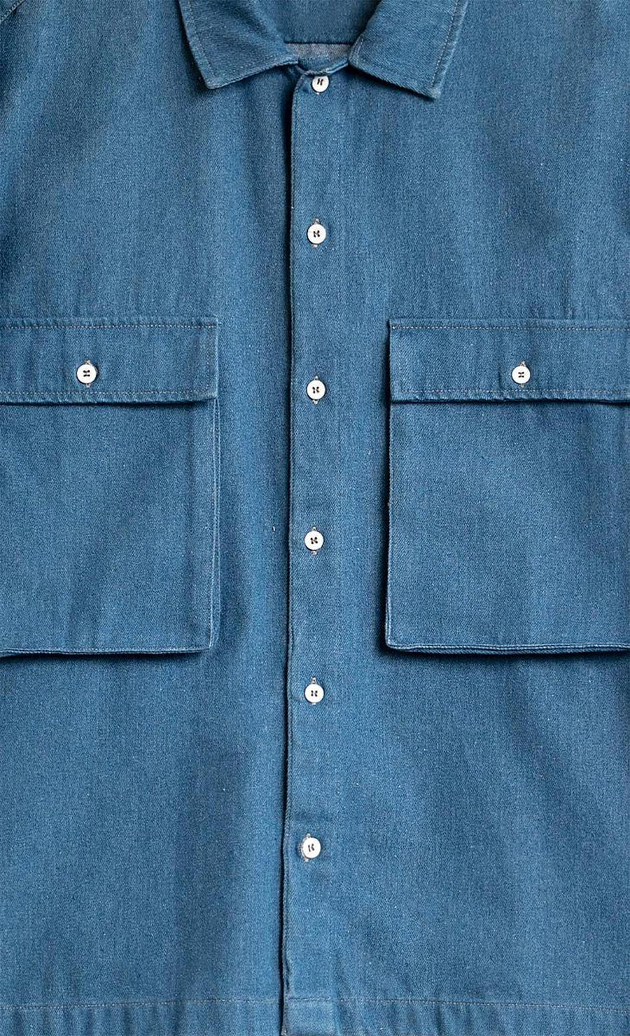 Wooden Billy Shirt — Blue Homme-WOODEN-Industrie