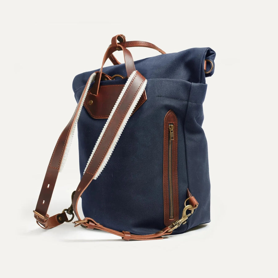 Bleu de Chauffe Sac à Dos Woody 25L Bleu Marine Homme-BLEU DE CHAUFFE-Industrie