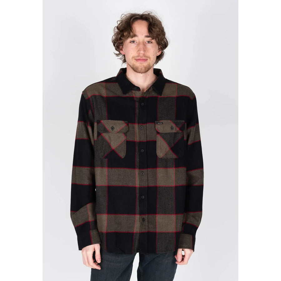 Brixton Bowery Flannel Homme-BRIXTON-Industrie