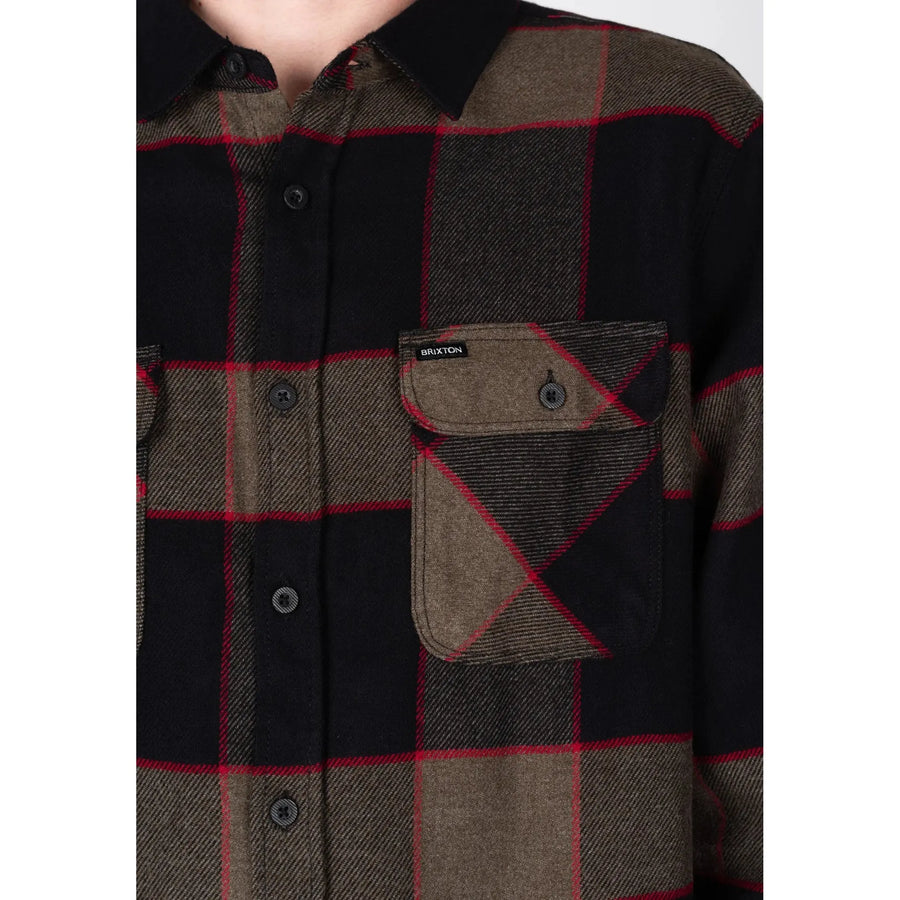 Brixton Bowery Flannel Homme-BRIXTON-Industrie