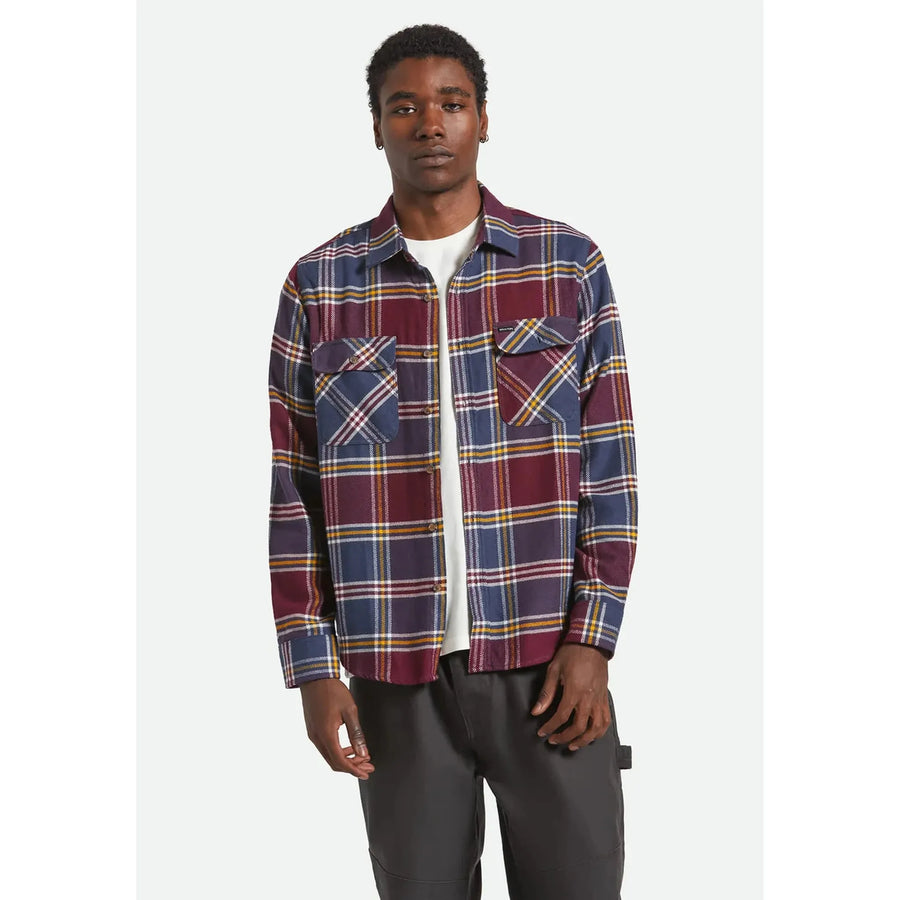 Brixton Bowery Flannel Homme-BRIXTON-Industrie