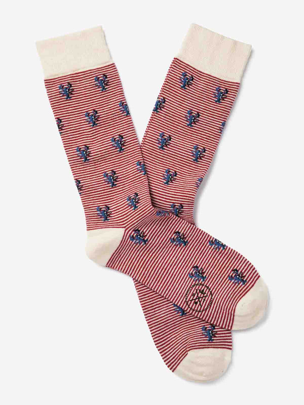 Royalties Paris Chaussettes Homard Rouge