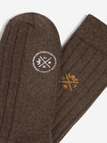 chaussettes royalties homme made in france mickey brown d2