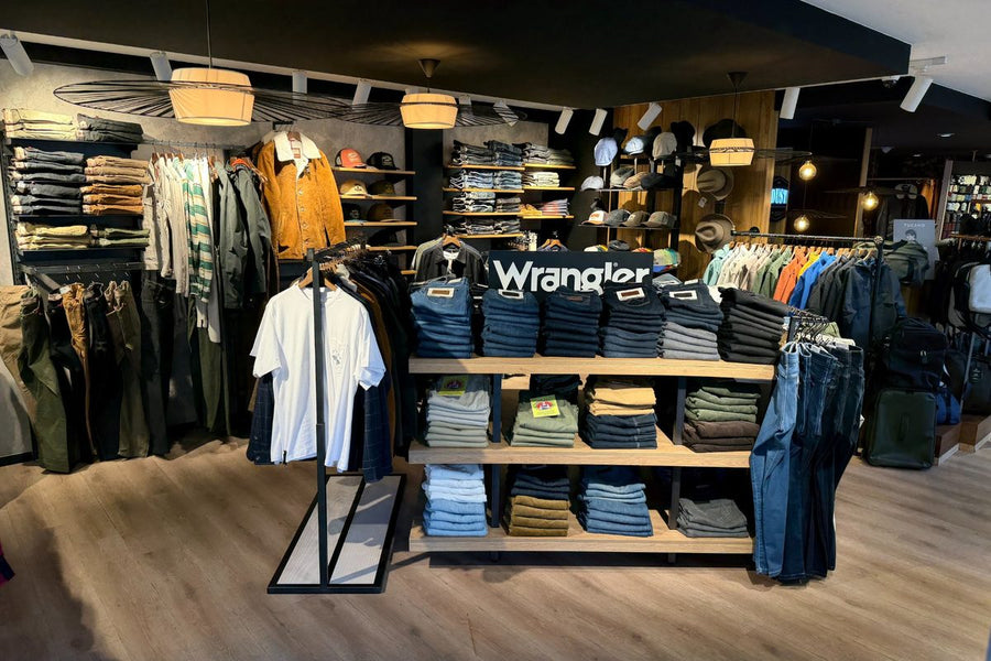 Denim Wrangler boutique homme Pau — vestiaire workwear
