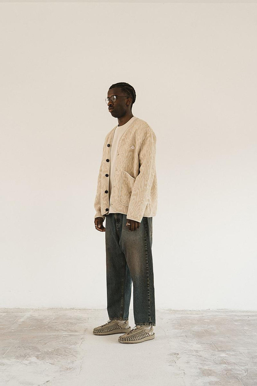 Wooden Cameron Cardigan — Nocciola Homme-WOODEN-Industrie