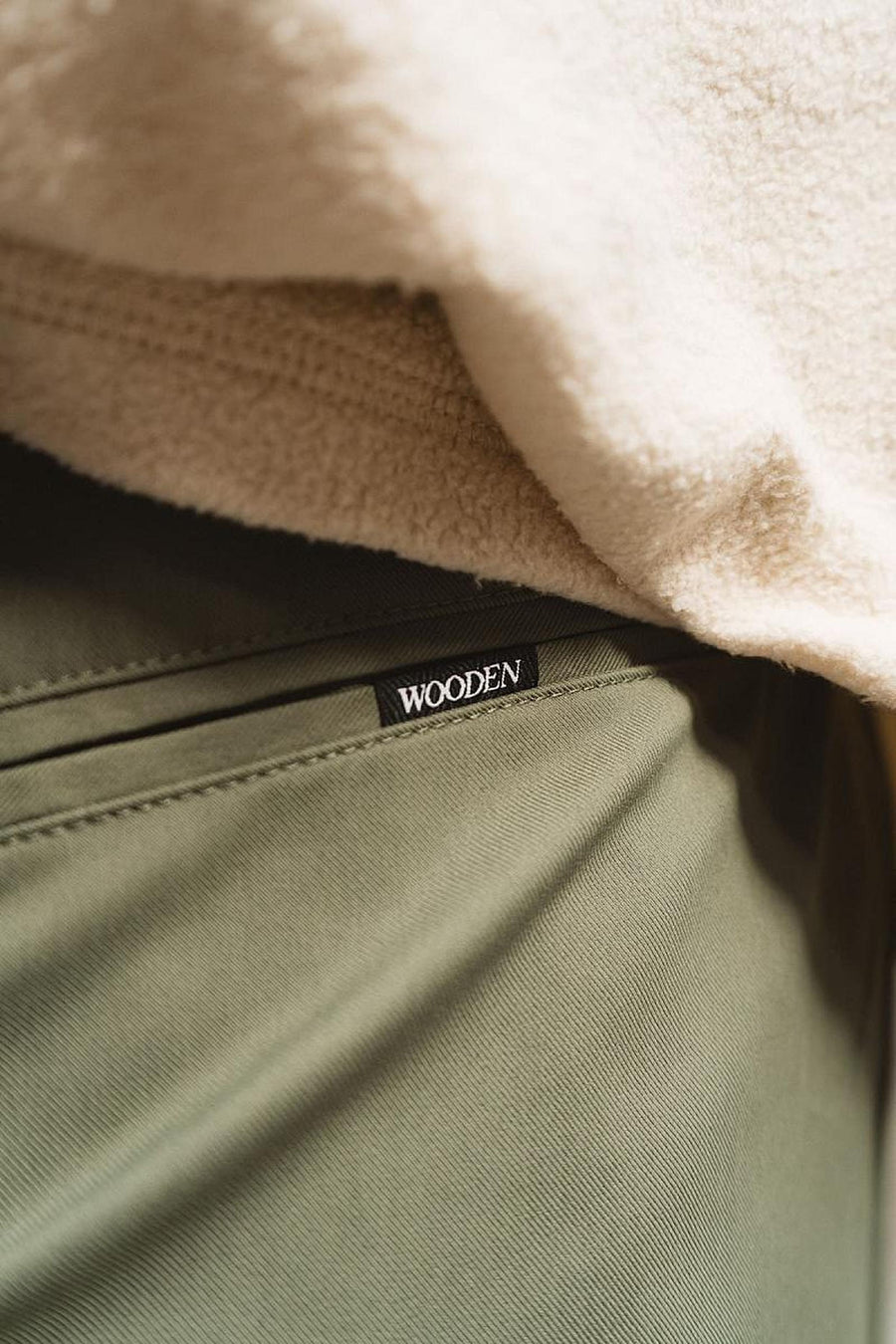 Wooden Big Osaka Pant — Verde / Nero Homme-WOODEN-Industrie