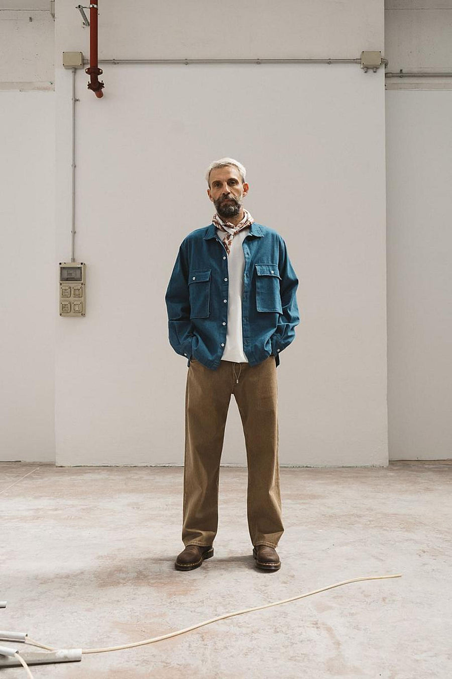 Wooden Billy Shirt — Blue Homme-WOODEN-Industrie