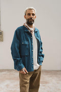 Wooden Billy Shirt — Blue Homme-WOODEN-Industrie