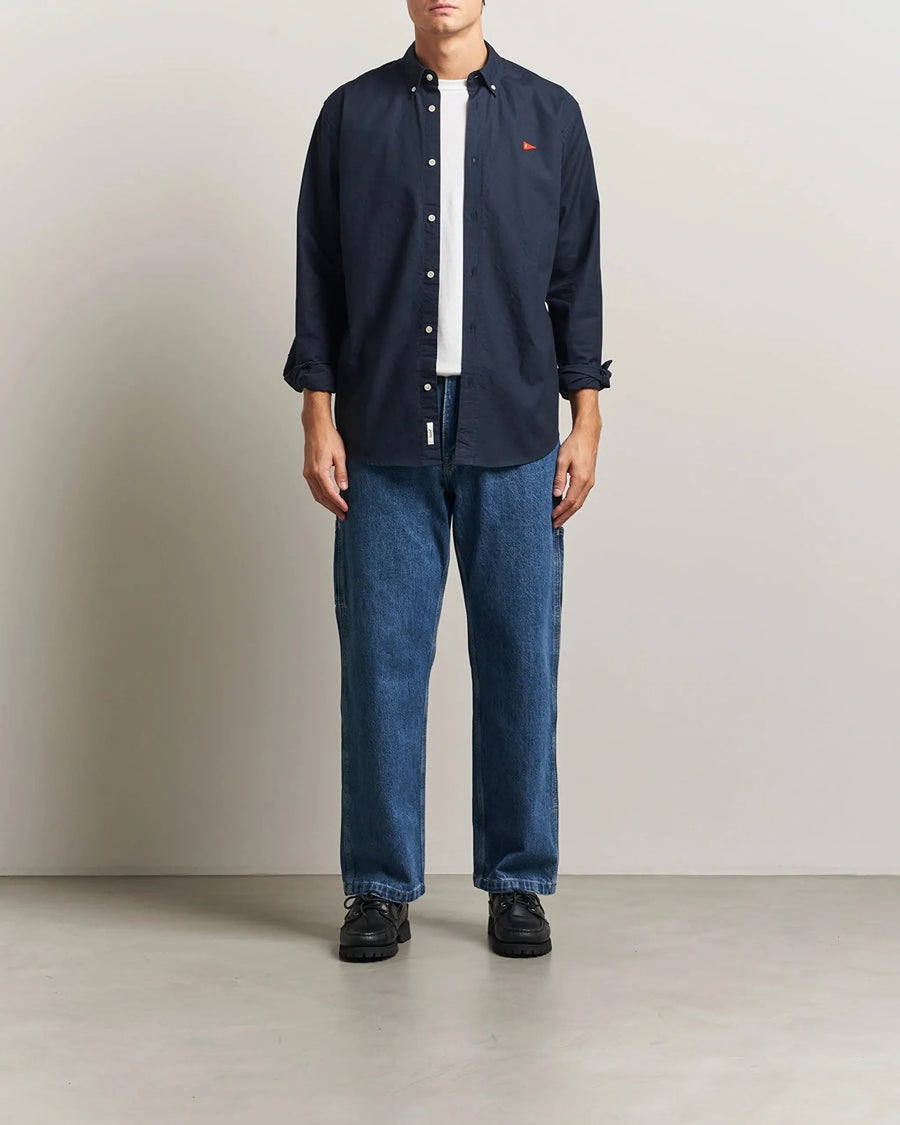 Forêt Flag Regular Fit Oxford Shirt Homme-FORET-Industrie