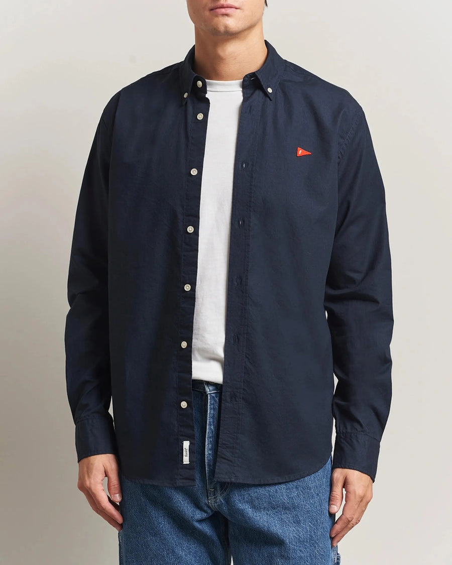 Forêt Flag Regular Fit Oxford Shirt Homme-FORET-Industrie
