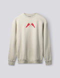 Forêt Pennant Sweatshirt — Snow Melange