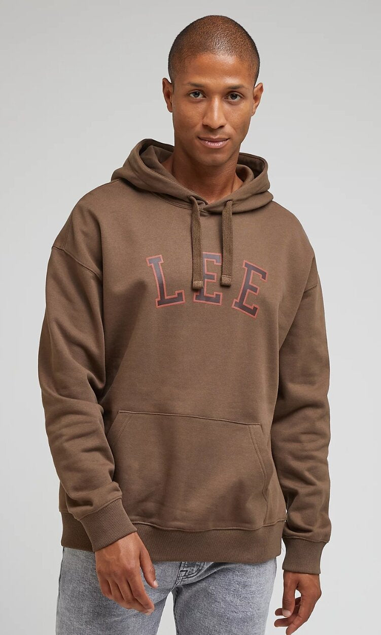 Lee Hoodie Graphic — Truffle