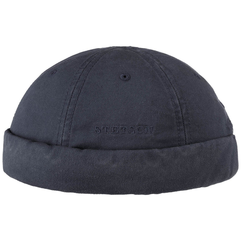stetson docker cotton navy 1