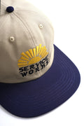 sunnysideupcap tan navy 2