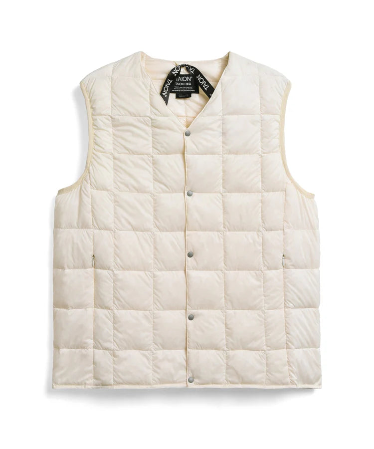 Taion Gilet Col V Boutonné — Multicoloris