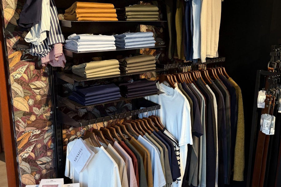 T-shirts Sunspel boutique homme Pau