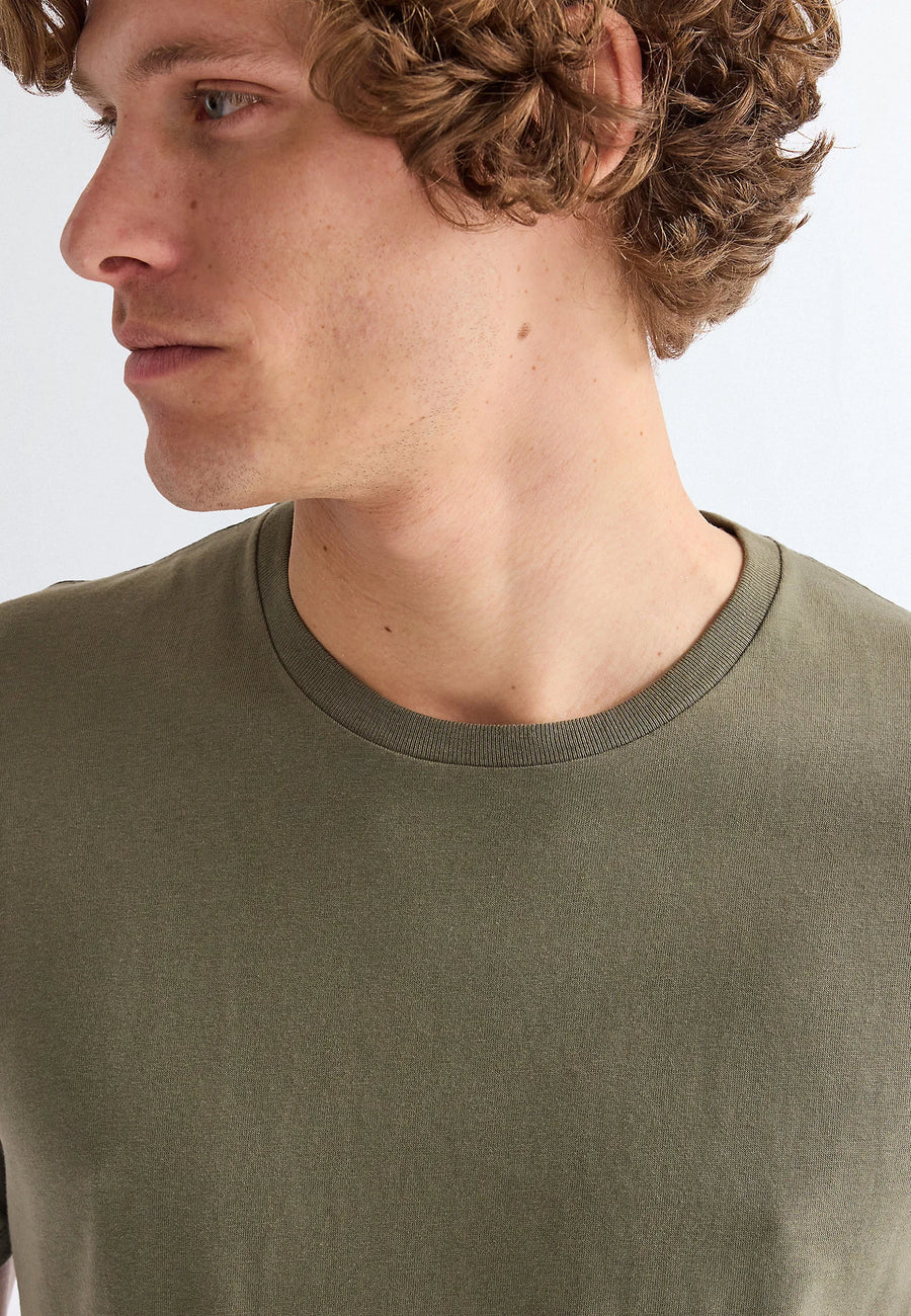 wrangler   classic tee   olive 4