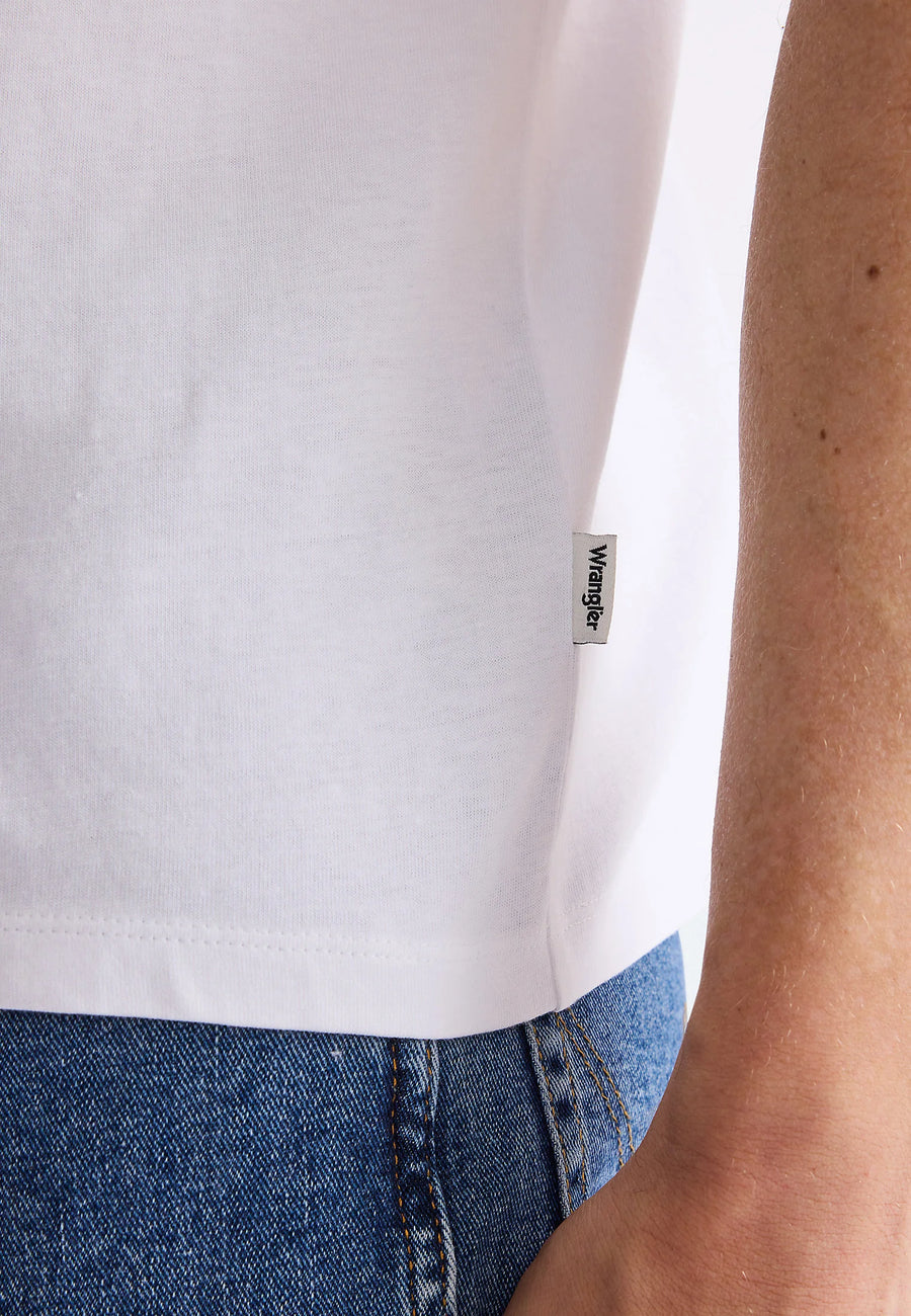 wrangler   classic tee   white 4