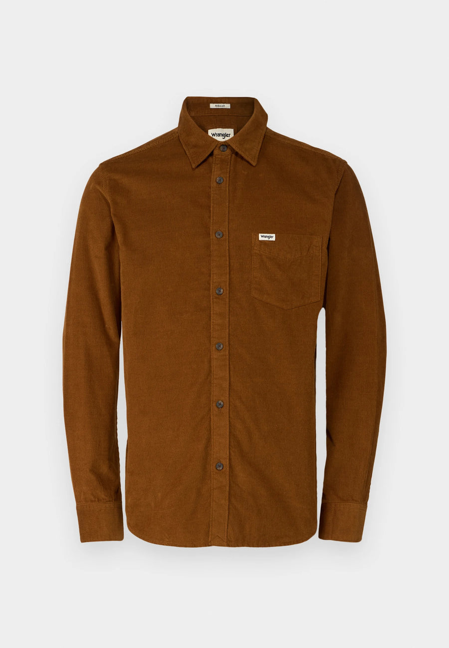 Wrangler 1 PKT Corduroy Shirt — Monks Robe