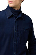 wrangler 1 PKT CORDUROY SHIRT navy 4
