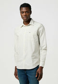 wrangler 1 PKT SHIRT green oxford 1