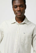 wrangler 1 PKT SHIRT green oxford 2