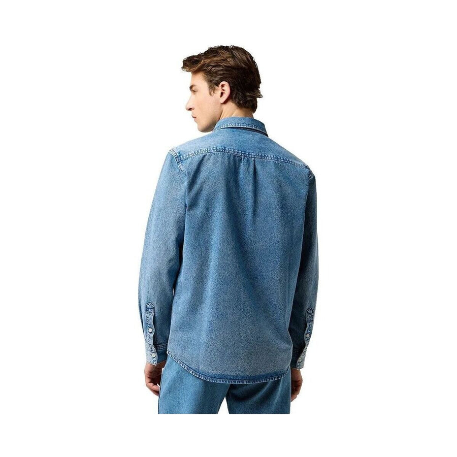 wrangler 1 PKT SHIRT indigo valley 2