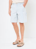 wrangler CJ CARPENTER SHORT LIGHT WASH 1