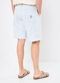 wrangler CJ CARPENTER SHORT LIGHT WASH 2