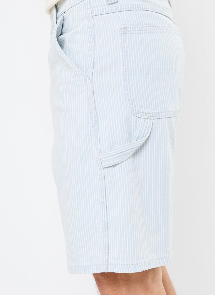 wrangler CJ CARPENTER SHORT LIGHT WASH 3