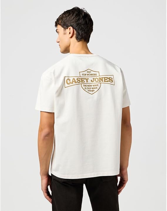 wrangler CJ GRAPHIC TEE VINTAGE WHITE 2