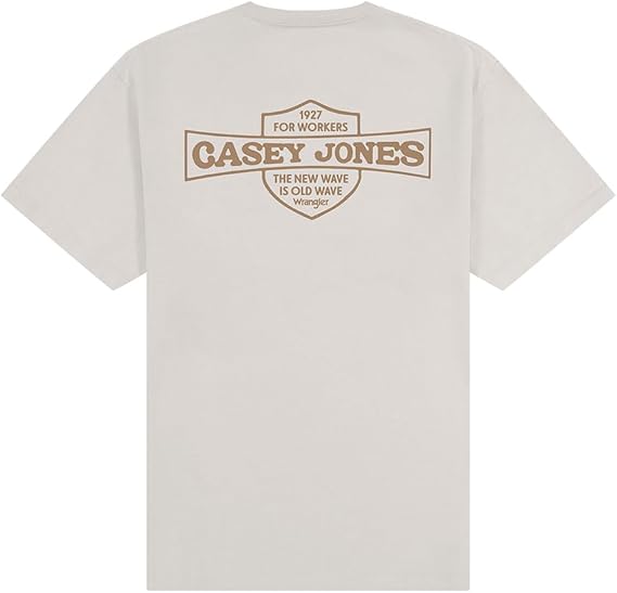 wrangler CJ GRAPHIC TEE VINTAGE WHITE 4